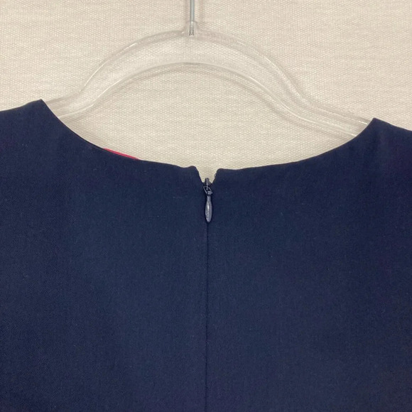 Parker Navy Flutter Sleeve V Neck Belted Rompers size 2 - Picture 8 of 9